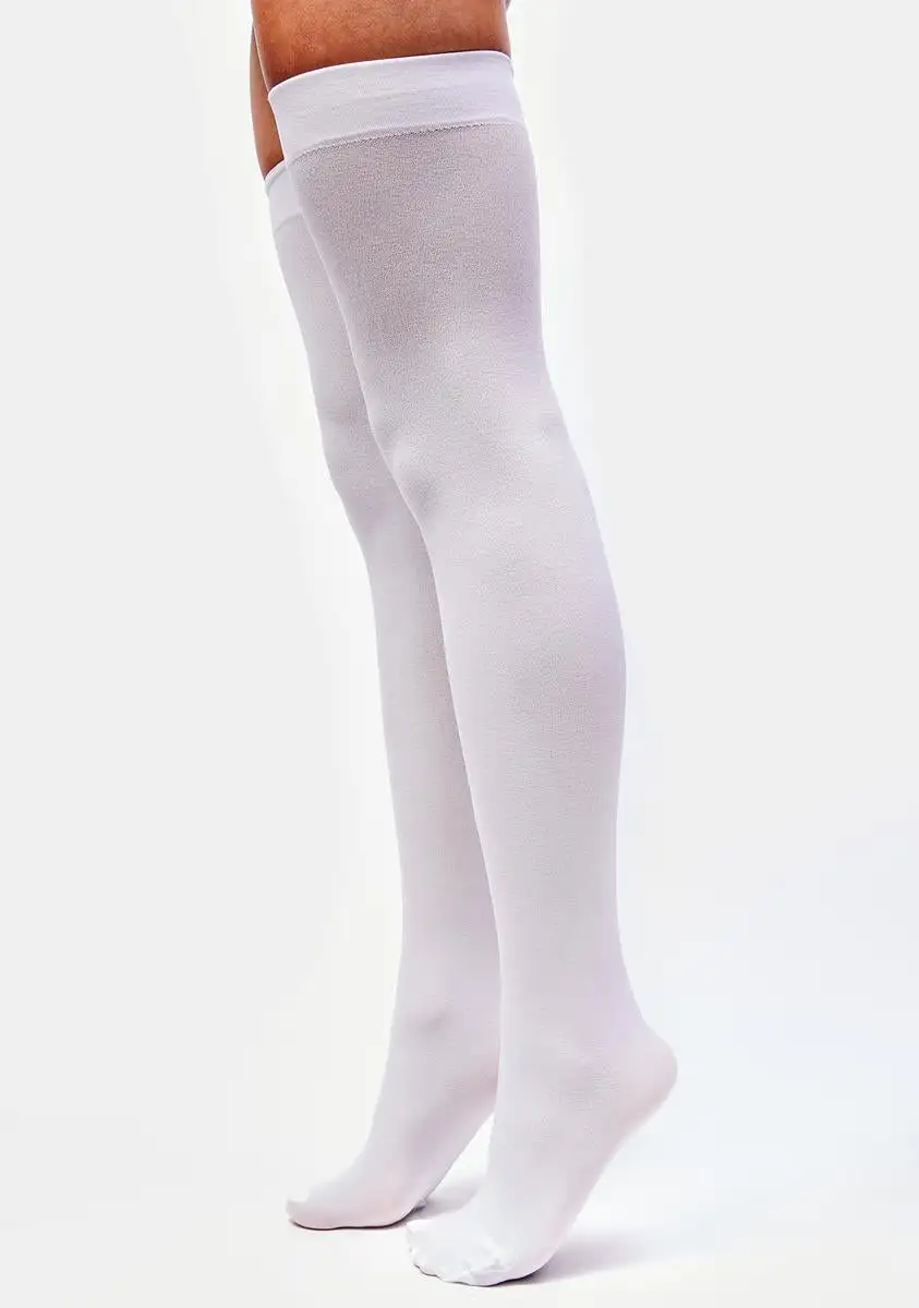 X_Music Legs Icy Angel Of Mine Sheer Thigh Highs 3 X_Music Legs Icy Angel Of Mine Sheer Thigh Highs