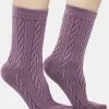 MeMoi Violet Cable Knit Crew Socks 2 MeMoi Violet Cable Knit Crew Socks -Outlet Tights Store qJzWPPZIminu8Veh2rqft0WWTbTYUGtN 24