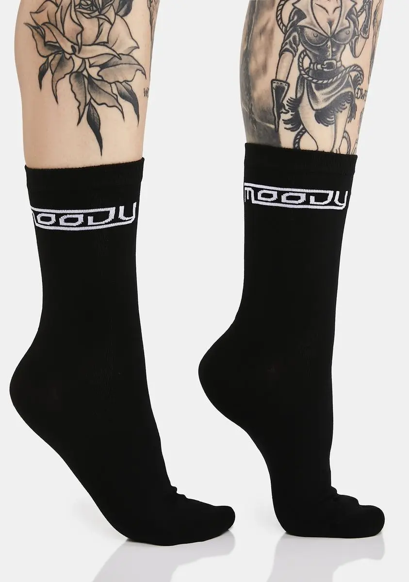 X_CIEL Attitude Problem Crew Socks 3 X_CIEL Attitude Problem Crew Socks