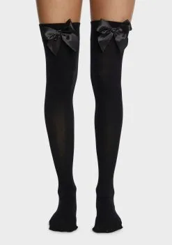 X_Leg Avenue Nox I'm Over It Thigh Highs