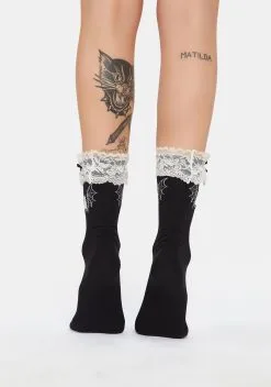 X_CIEL Hear My Echo Lace Socks -Outlet Tights Store sRsbtRHMaudpSoh3C4Q4AoOlCVJigGnN 24