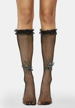 X_PTLHZ Creeping In Fishnet Socks