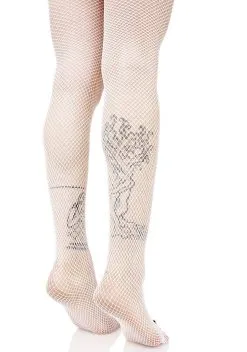 X_Leg Avenue Bone Demon Days Fishnet Tights -Outlet Tights Store tVkTzuKcnzwvcGTcFA9KpUaZmDKMrA13 24