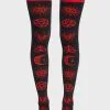 Too Fast Black And Red Thigh High Socks -Outlet Tights Store up6uWOX1qsw2vmrgEetq6zW0TUMqjgnZ 24