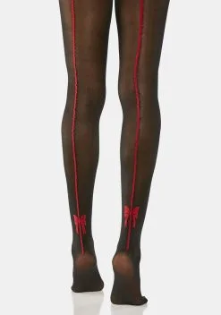 X_Leg Avenue A Grand Affair Printed Tights