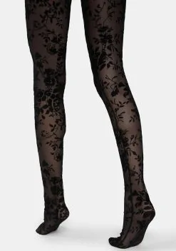 DELiA*s By Dolls Kill Tug My Heartstrings Floral Tights -Outlet Tights Store vJyjtBus4BWTk8xtsz1MjWYGNcMmvp7r 24