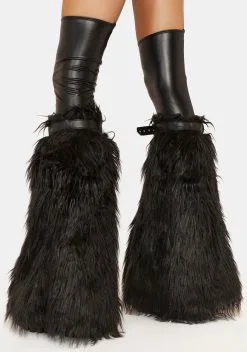 DEVIL FASHION Dead Souls Punk Faux Fur Leg Warmers -Outlet Tights Store xcfJNu6bWIzoGgSAW9jhTDTsr72faZR9 24