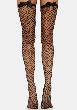 Outlet Tights Store 25 X_Music Legs Could've Been Us Thigh-High Stockings